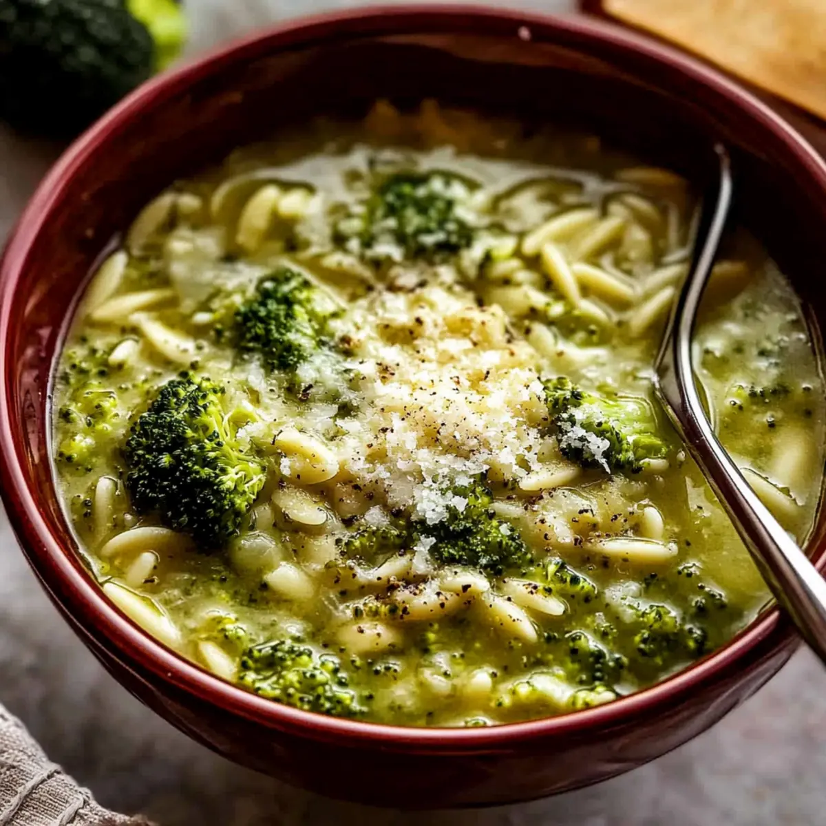 Creamy Garlic Italian Broccoli Soup You'll Fall in Love With