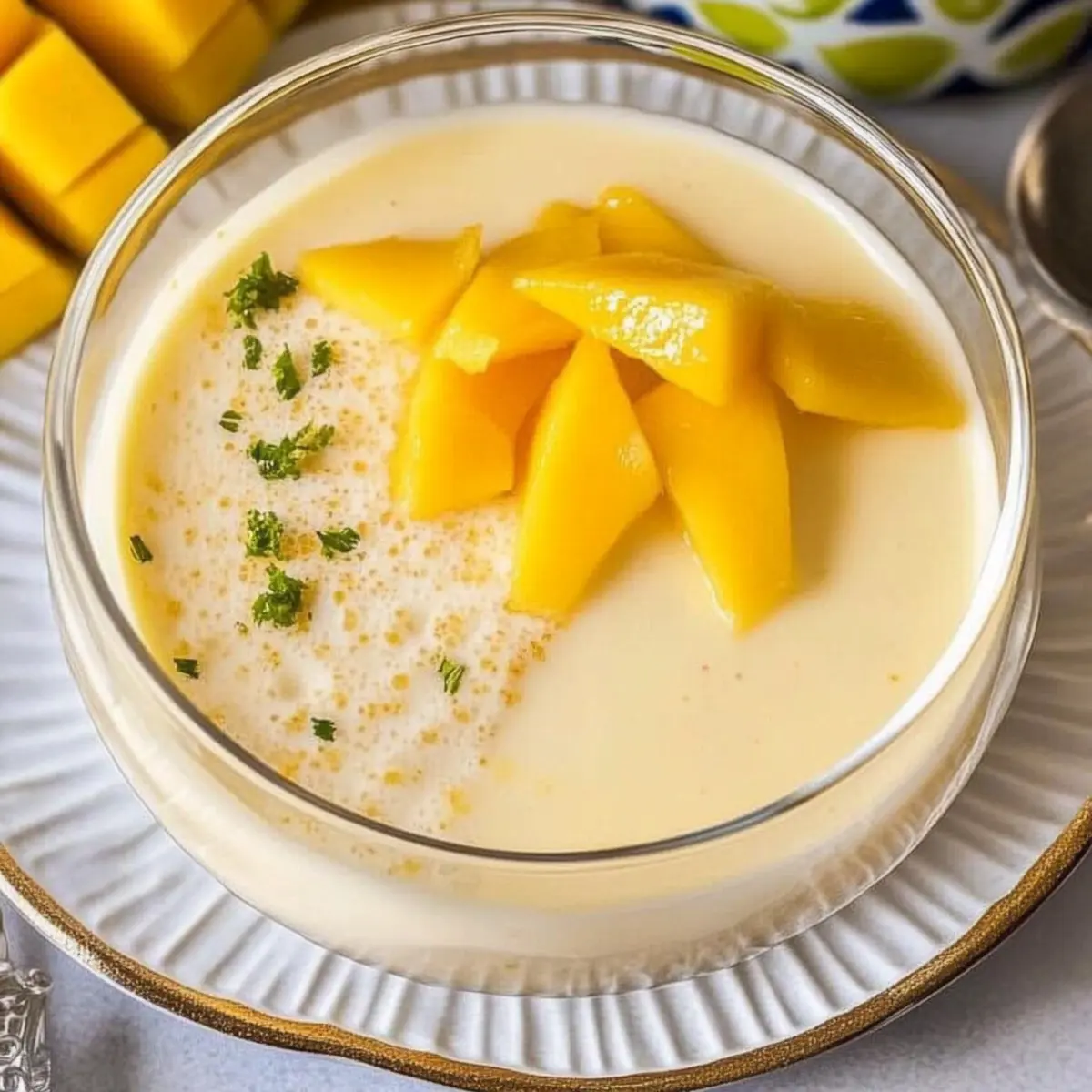 Creamy Mango Panna Cotta – Your Tropical Escape at Home