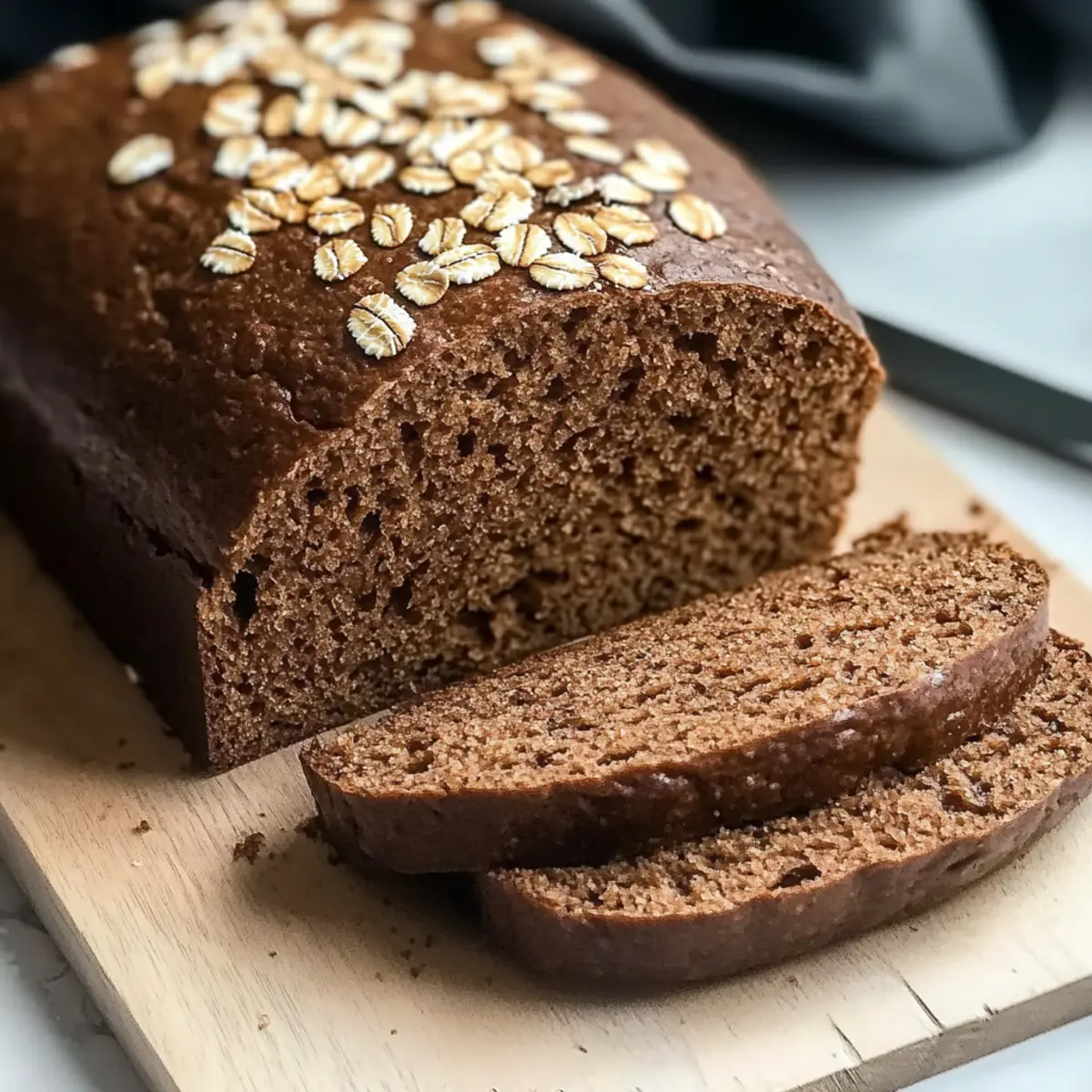 Bake Sweet Molasses Brown Bread for Comforting Home Vibes